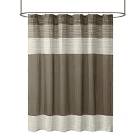 Home Essence Salem Shower Curtain Natural