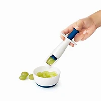OXO Tot - Grape Cutter Opal - Fruit and Veggie Divider with Stainless Steel Blades - Slicer for Toddlers Babies - Kitchen Accessories