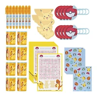 Pack de cadeaux assortis Pokémon 48 pièces