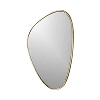 Luna Gold Mirror, 18X27"