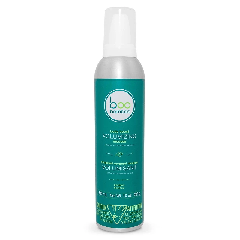 Boo Bamboo All Natural Volumizing Mousse 2pack  + Bonus Gift