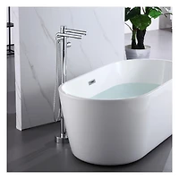 akuaplus® CLAUDIA Freestanding Bathtub Faucet with Hand Shower.