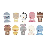 Janod Mix and Match Animaux pour le bain - 30 pièces - Pour les enfants à partir de 2 ans