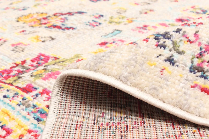 ECARPET Tapis Traditionnel Jasmine pour Salon, Chambre, Salle A Manger, Entrée, Couloir et Plus Encore.