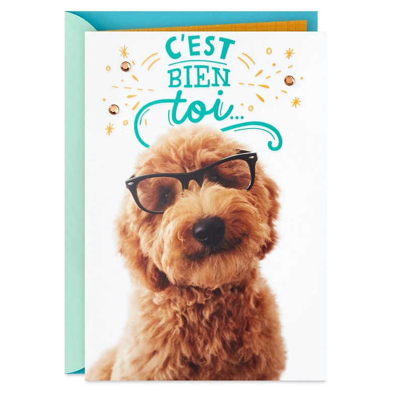 Hallmark Congratulations Card (C'est Bien Toi)
