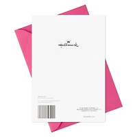 Carte de fête pour une épouse, Hallmark (photo d'une orchidée)