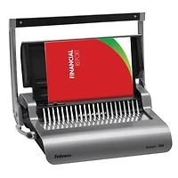 Quasar™+ 500 Manual Comb Binding Machine w/Starter Kit