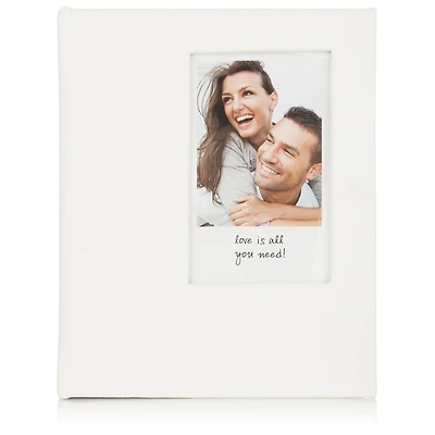Pinnacle Frames and Accents INSTANITY 2UP Vanilla Dream Photo Album, 16 Pages, 64 Photo Pockets