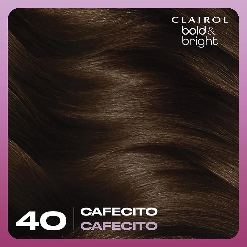 Clairol Bold & Bright Permanent Hair Dye, Intense Color + Moisturizing Shine
