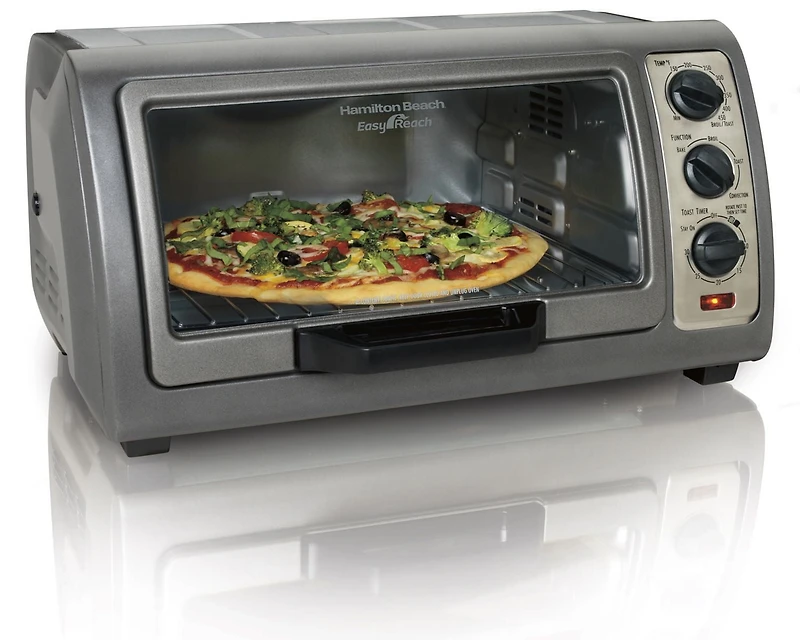 Hamilton Beach 6 Sl Easy Reach Convection Toaster Oven 31126D