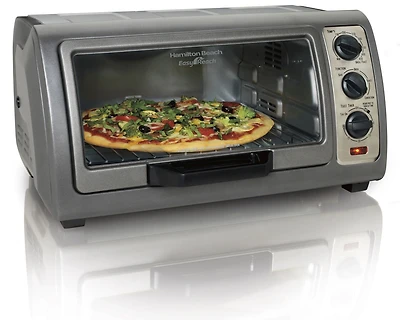 Hamilton Beach 6 Sl Easy Reach Convection Toaster Oven 31126D