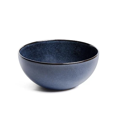 Thyme & Table Grès Rond Atlantic Grand Bol, Bleu