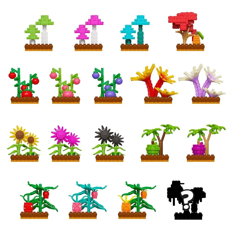 Cultivez un jardin - Sac surprise Mystery Buildable Pocket Crops de Phat Mojo.