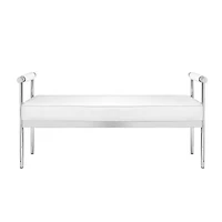 Bench Upholstered with Pick up Armrests