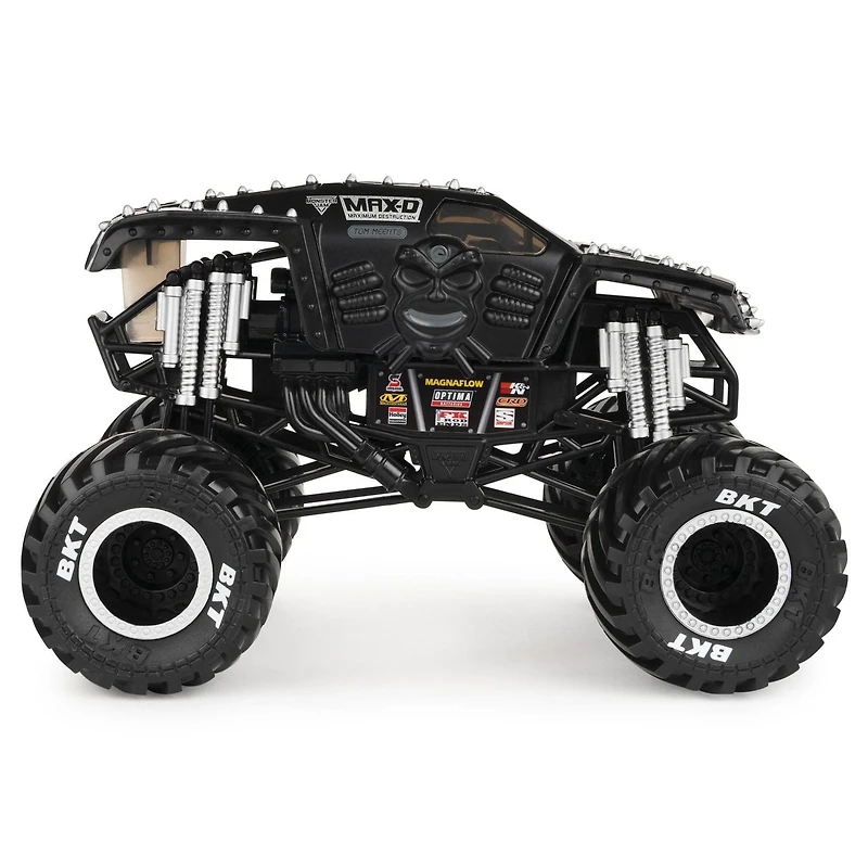 Monster Jam, Official Max-D Monster Truck, Collector Die-Cast Vehicle, 1:24 Scale