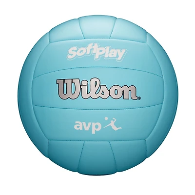 Ballon de volleyball Wilson Softplay - bleu