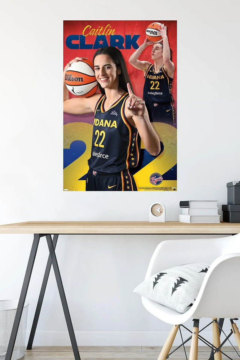 WNBA Indiana Fever - Caitlin Clark 24 Wall Poster