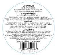 Tinted Glass Candle-Green Tree