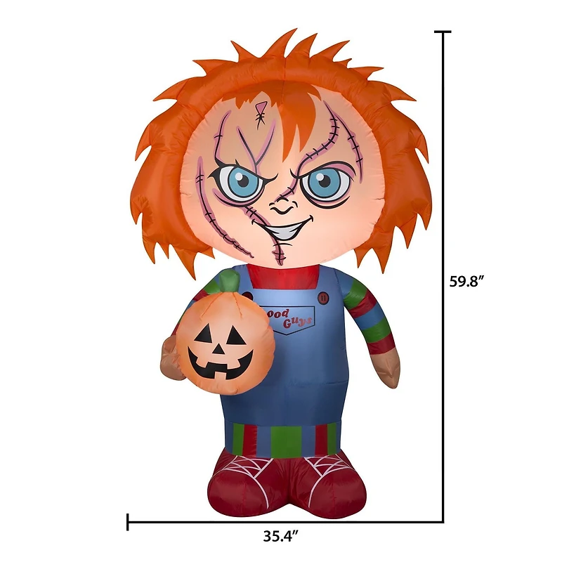 Chucky - Inflatable, Halloween Inflatable Décor