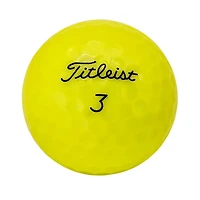 Mulligan - 36 balles de golf récupérées Titleist Pro V1 2024 5A Mint, jaunes