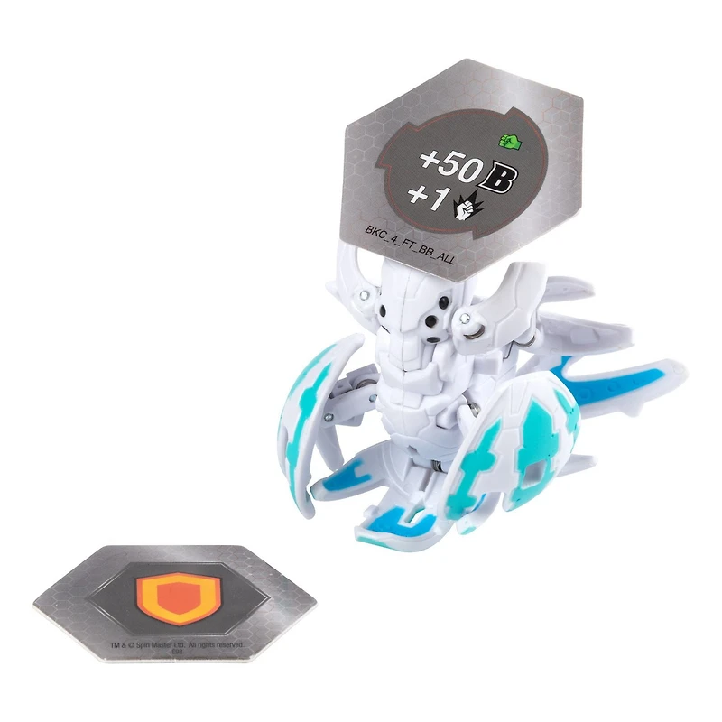 Bakugan, Haos Krakelios, Créature transformable à collectionner de 7,5 cm, à partir de 6 ans
