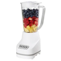 Mainstays 6 Speed Blender with 48 Ounce Jar with Stainless Steel Blade,White
