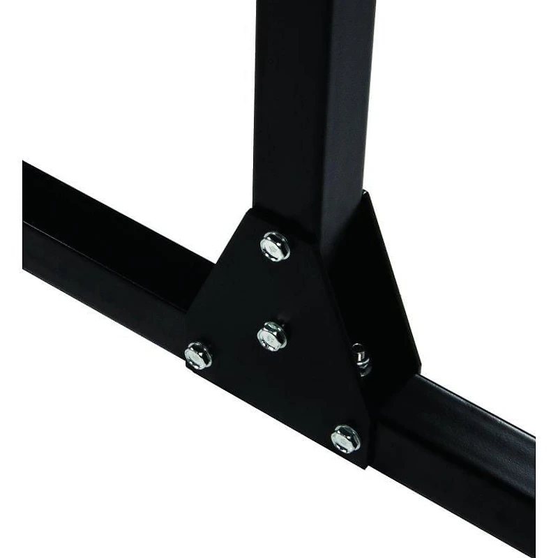 Support de squat réglable multifonctions Everyday Essentials d'une capacité de 500 livres avec barre de traction et supports de poids