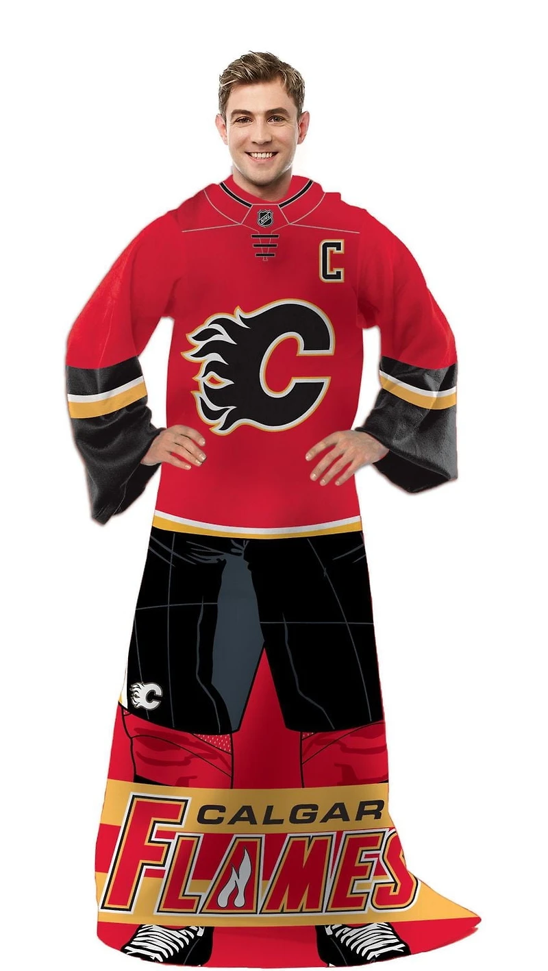 Un «uniforme» de la LNH avec une touche confortable pour adulte du NHL - Calgary Flames