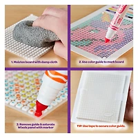 Trousse Crayola Wixels, Licornes D’art pixélisées