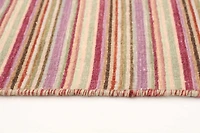 ECARPETGALLERY Tapis Fait à la Main pour Salon, Salle à Manger et Chambre à Coucher Transitionnel Collection Manhattan 5'0" x 7'0" en Ivoire
