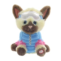 ANIMATED SKI CAT
