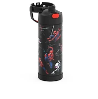 Thermos Kids Bouteille d'eau isolée sous vide en acier inoxydable avec couvercle à bec verseur, 470 ml