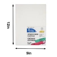 Paquet de 6 toiles tendues North Shore 9"x12"