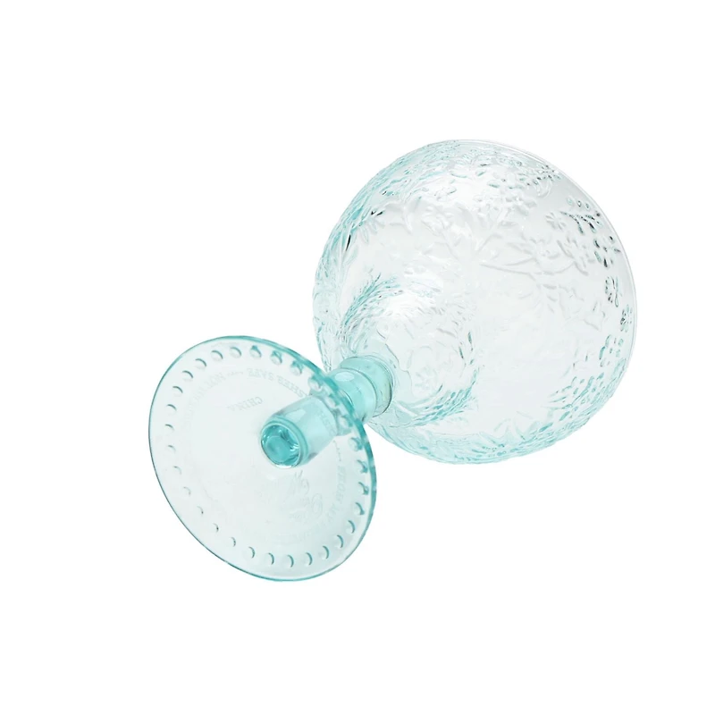 The Pioneer Woman Teal Tritan Ditsy Margarita Cocktail Glass 17.7oz 1pc