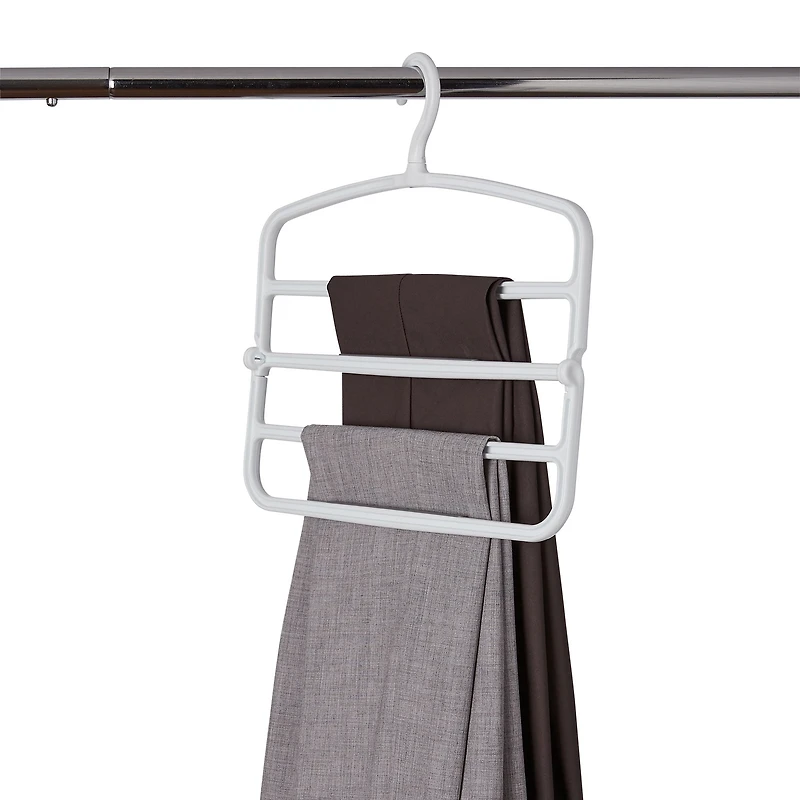 neatfreak!® 4 Tier Non-Slip Pant Hanger, Adult
