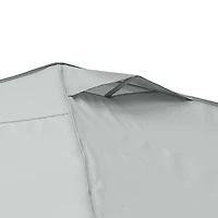 Dessus d'auvent avec aération à pieds droits Ozark Trail 3,7 m x 3,7 m - cadre non inclus, GRIS