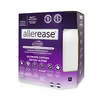 AllerEase Ultimate Protection and Comfort Temperature Balancing Waterproof Zippered Mattress Protector