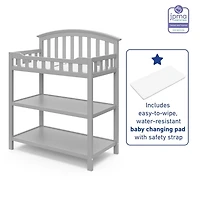 Graco Changing Table with Bonus Water-Resistant Change Pad
