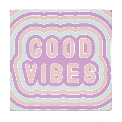 Good Vibes 6x6 Canvas Art