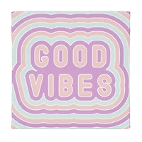 Good Vibes 6x6 Canvas Art