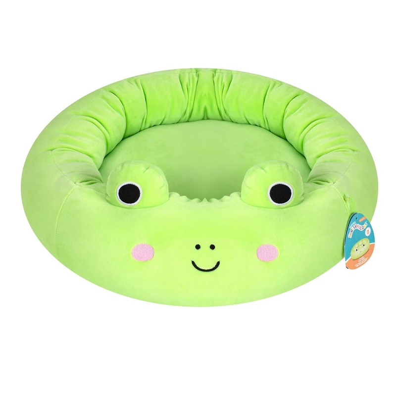 Squishmallows lit pour chien - lit pour chat- Wendy la Grenouille (Plusieurs tailles)