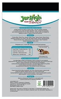 Casse-croûte sec aux épinards Stix de JerHigh pour chiens 200 g