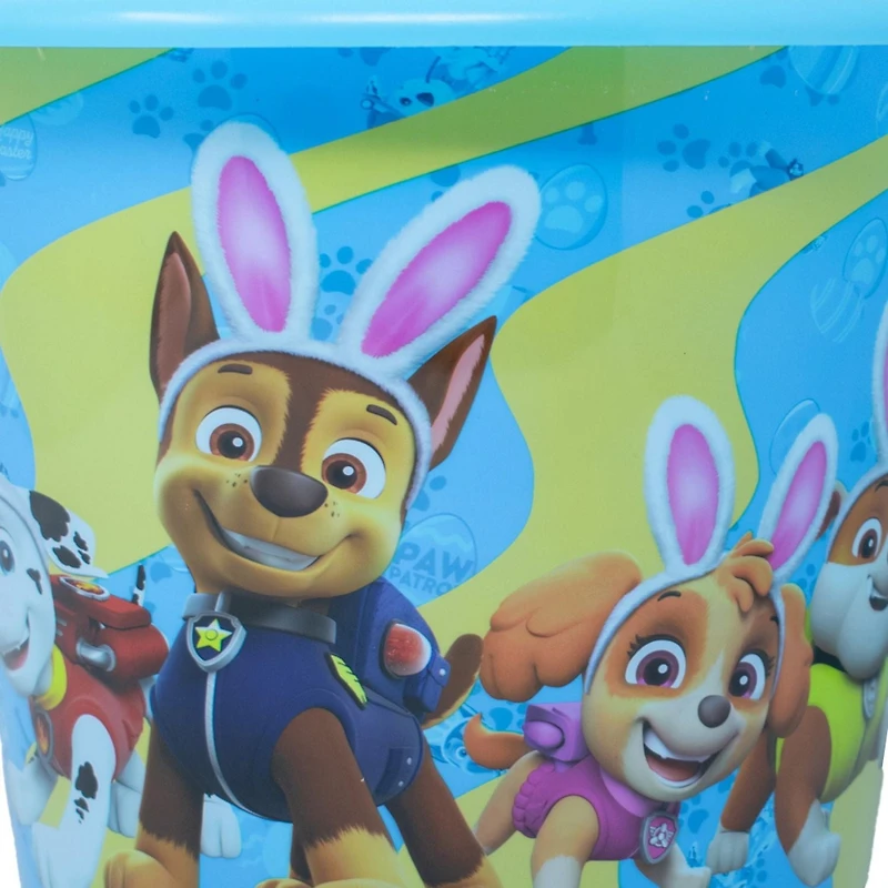 Seau en plastique géant Paw Patrol