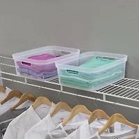 Sterilite Short Storage Bin
