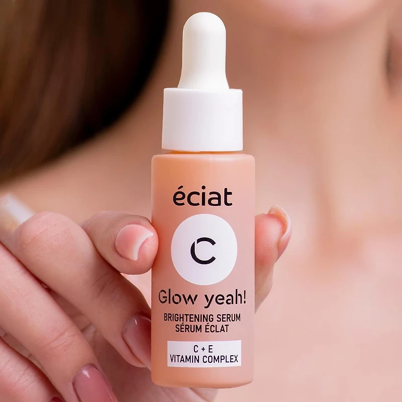 Eciat Vitamin C + E Serum with 3 Ceramides | Illuminating & Smoothing | All Skin Types | Face & Neck 15 ml, Vitamin C + E + 3 Ceramides