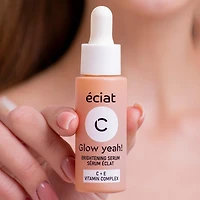 Eciat Vitamin C + E Serum with 3 Ceramides | Illuminating & Smoothing | All Skin Types | Face & Neck 15 ml, Vitamin C + E + 3 Ceramides
