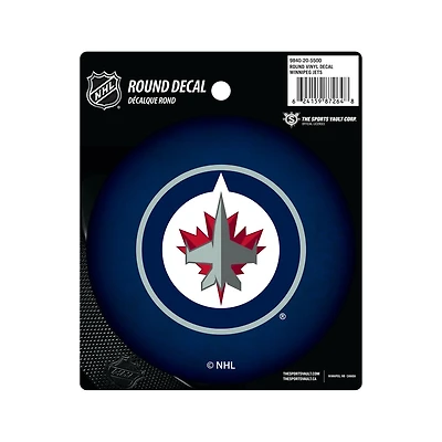 The Sports Vault Winnipeg Jets Collant Rond
