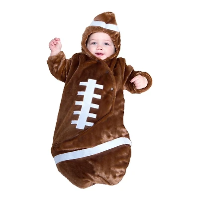 Baby's Catch the Football Bunting Costume 0-6 Months. Walmart Exclusive.