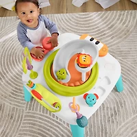 Fisher-Price 2-in-1 Purple Monkey Musical Baby Activity Center & Toddler Play Table
