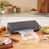 FoodSaver Sachets sous vide pré-découpés de 1 litre avec construction multicouche sans BPA pour la conservation des aliments